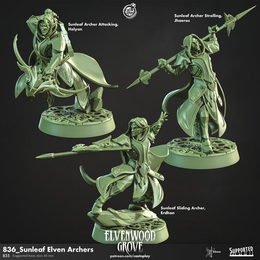 Sunleaf Elven Archers Miniatures