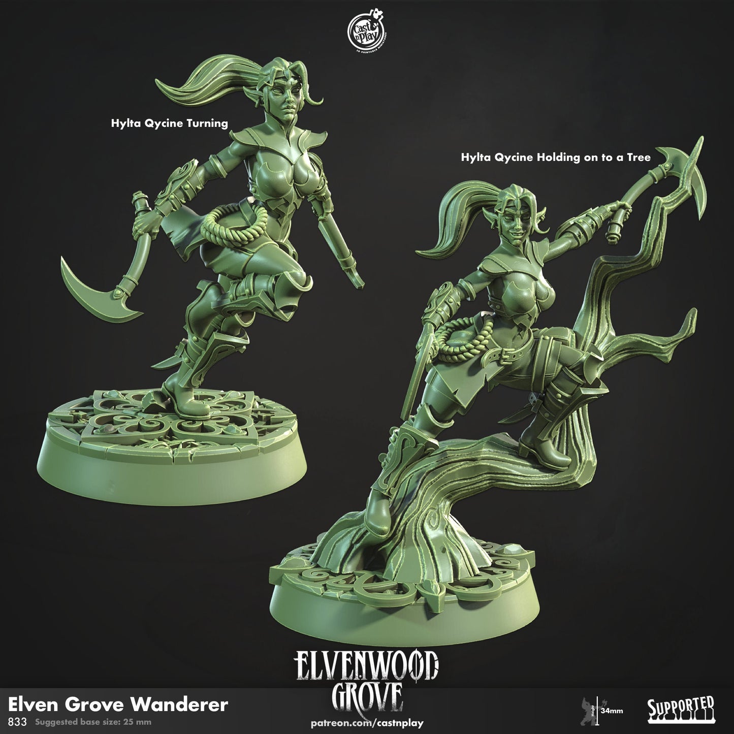 Elven Grove Wanderer Miniatures